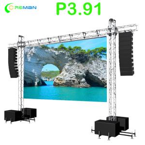 Wholesale Flexible IP65 P3.91 Stage Backdrop Led Panel 1000W/sqm from china suppliers