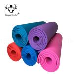 Full Thick Non Slip Workout Mat , Fitness NBR Yoga Mat With High Density