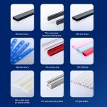 U-Shaped Cover PVC Freezer Card Strips Profile Plastic Profile Decoration Strip