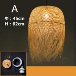 Japanese Tea Room Bamboo Pendant Lights Lighting Vintage Indoor Home Decor