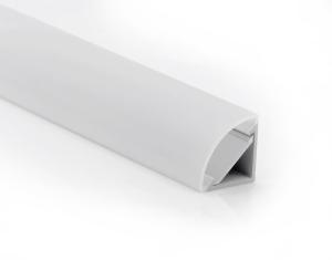 Wholesale 2m IP65 Waterproof LED Channel Corner Profile 6063 t5 For Kitchen Cabinets from china suppliers