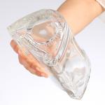 High White Glass Material 500ml 700ml Screw Cap Glass Wine Bottle for Liquor XO