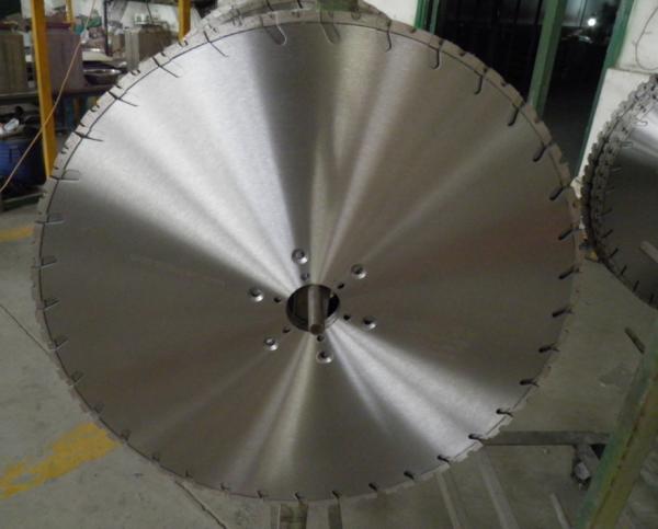 600mm Laser Welded Diamond Wall Saw Blades for Wall Saws , reinforced concrete