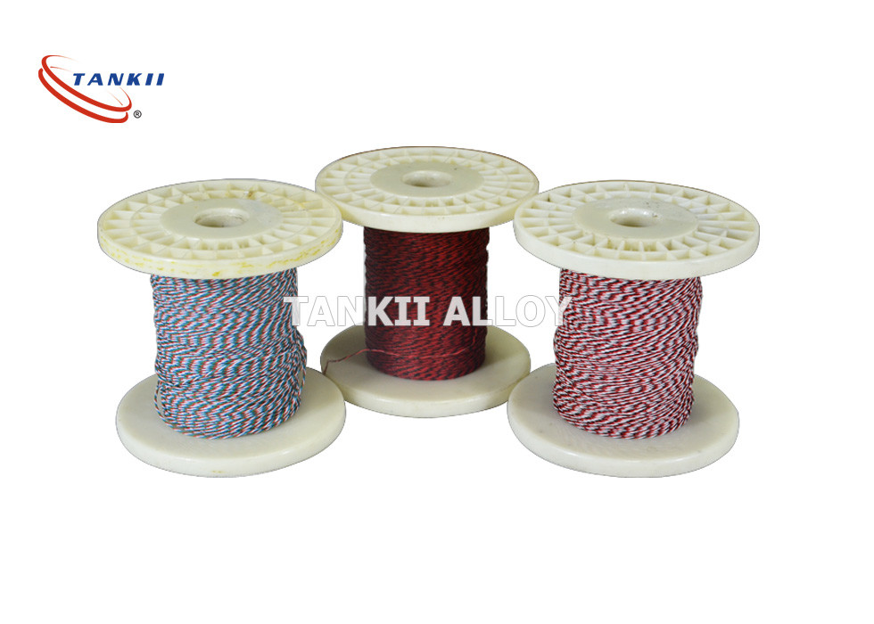 UL10064 32AWG Thermocouple Extension Cable Rubber Twisted
