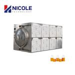 Stainless Steel Rotary Microwave Vacuum Dryer Dehydration Machine For Medicines