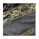Knit Metallic Paillette Metal Sequin Brand Beaded Embroidery Fabric for Women