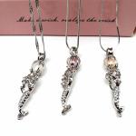 Mermaid Oyster Pearl Cage Necklace Beads Cage Essential Oil Diffuser Locket