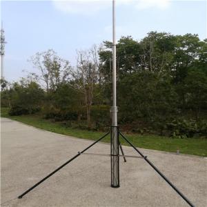 Wholesale 6063 Alu 12M 4 Legs CCTV Monitor Pole Portable Antenna Mast Universal Antenna Mast from china suppliers
