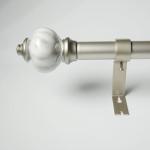 0.5mm Thickness Resin Finial Iron Pipe Rods For Curtains