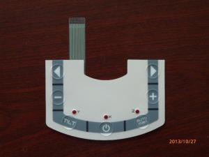 Wholesale Commercial Tactile Backlit Membrane Switch For Control Panel , Low Power from china suppliers