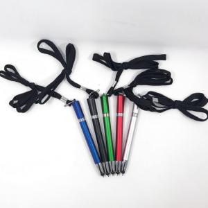 Wholesale Retractable Lanyard Pen Officeworks For Teacher Black Blue from china suppliers