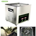 Stainless Steel 304 Industrial Ultrasonic Cleaner Carburetor Fuel Injectors