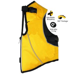 Wholesale Buoyancy Pet Life Vests OEM Adjustable Float Coat Dog Life Jacket For Swimming from china suppliers