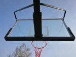 2.5 Ton Weight Portable Basketball Hoop , Electro Hydraulic Basketball Stand