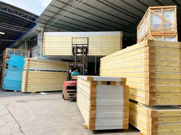 Supermarket Fresh Keeping Cold Storage Room For Fruit Vegetable Flowers Cooling