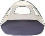 WhiteFang Beach Tent Anti-UV Portable Sun Shade Shelter for 3/4/6 Person,