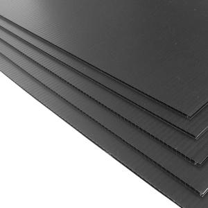 Wholesale Black 4mm Corrugated Plastic Cover 2000x1000 Correx Protection Sheets from china suppliers