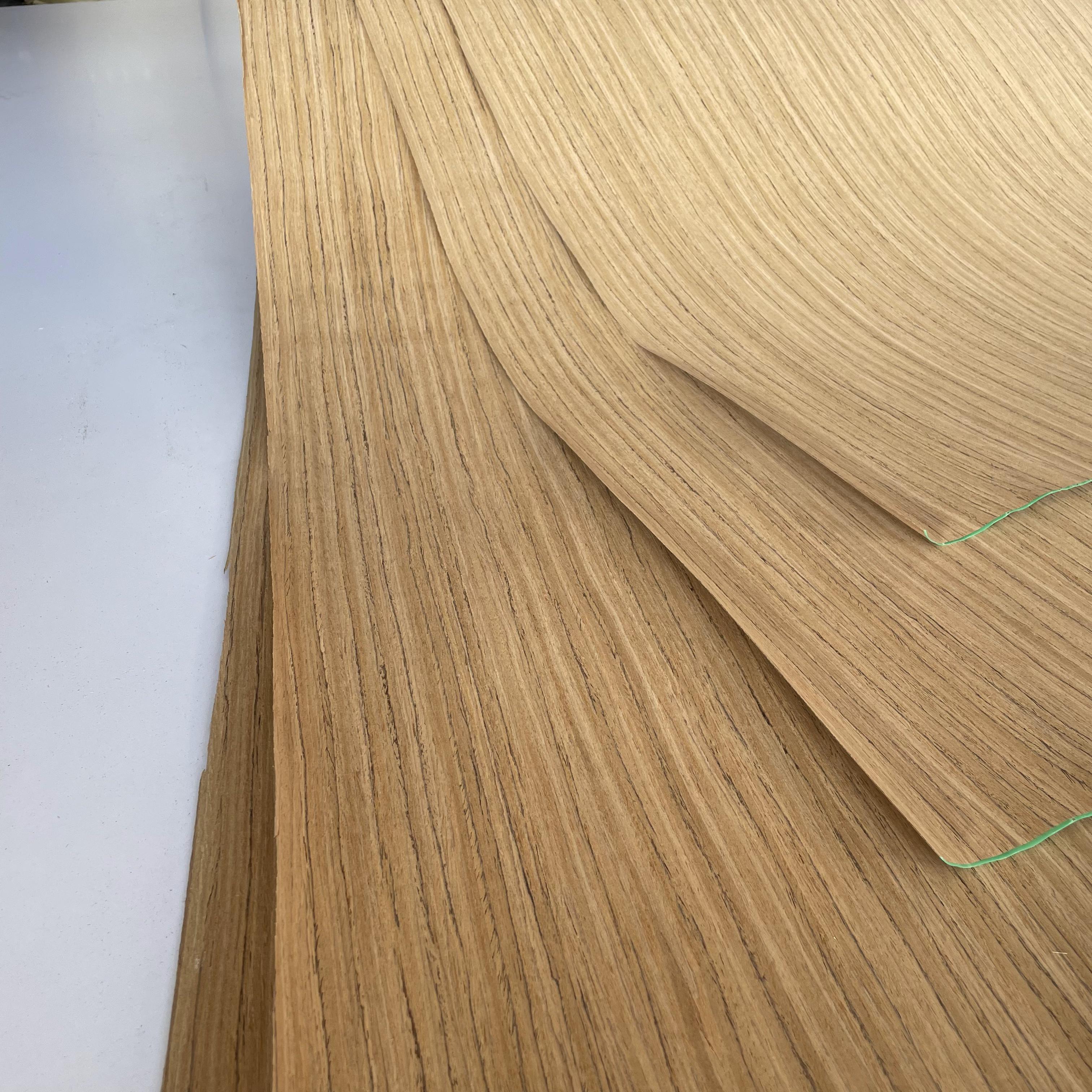 Engineered Teak Fineline Wood Veneer 2500*640mm Venners Living Room Office Meeting Room Hall