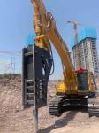HL150 Digger Rock Breaker Drop Concrete Backhoe Rock Breaking Mini Excavator