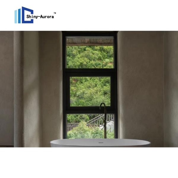 Modern Airproof Bottom Awning Window Heat Insulation House Aluminum Windows For