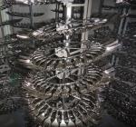 PVD Vacuum Metalizing Equipment , Plastic Spoon Aluminum Evaporation Coating