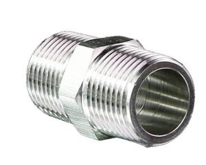 Wholesale 3/8&quot; NPT Male X 3/8&quot; NPT Male Hex Nipple , Forged 316 Stainless Steel Hex Nipple from china suppliers