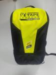 Yellow Waterproof Cycling Rucksack , Motorbike Helmet Backpack With Dry / Wet