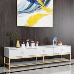 Nordic Metal Frame TV Cabinet Simple Minimalist Modern TV Stand