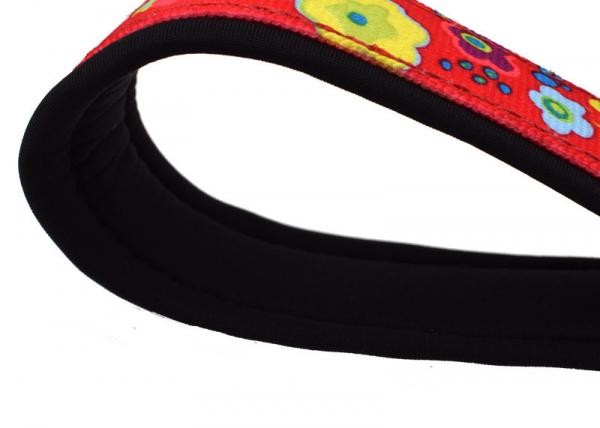 Green / Red Color Heavy Duty Retractable Dog Leash Durable Size 2.5 X 120cm