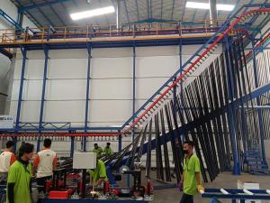 Wholesale 380V / 220V Vertical Powder Coating Line 8000KG For Baking Water from china suppliers