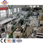 80KW 80-150MM Plastic PVC Pipe Extrusion Line Pipe Production Machine 18m