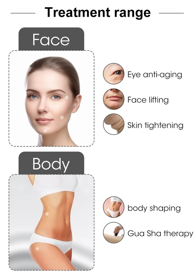 Portable Facial And Body Massage Vacuum RF Skin Tightening Beauty Machine