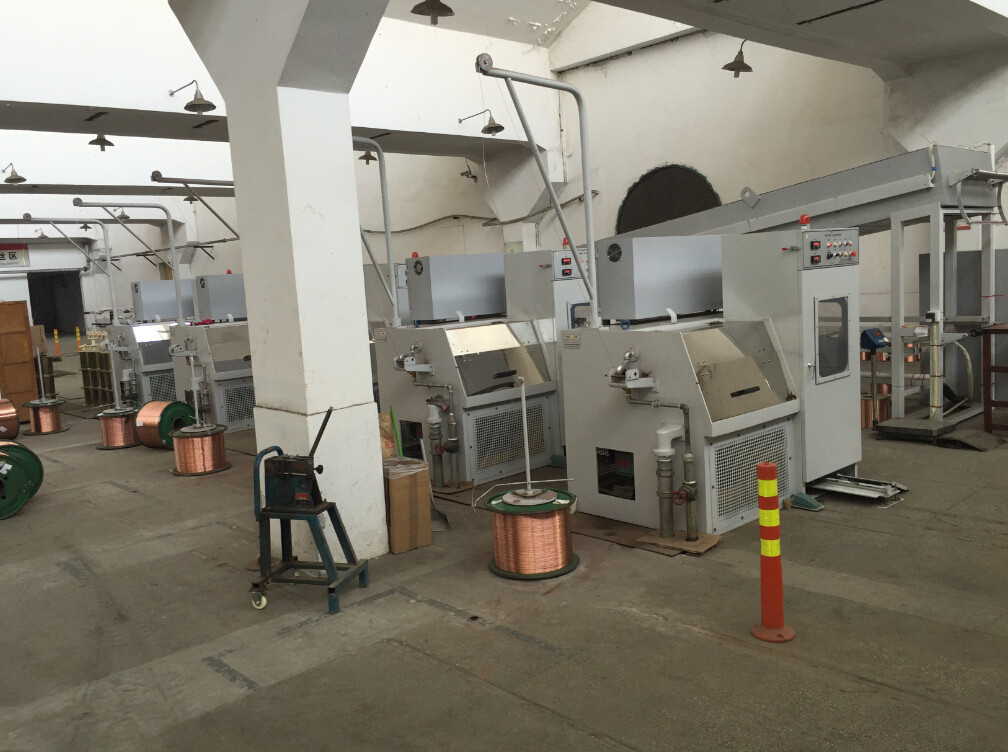 High Speed Fine Wire Drawing Machine 14DS Magnetic Brake Weight Balance By Swing Arm