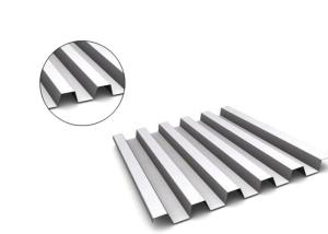 Wholesale 0.7mm Thick Corrugated Roof Panels , Mill Finish Residential Metal Roofing from china suppliers