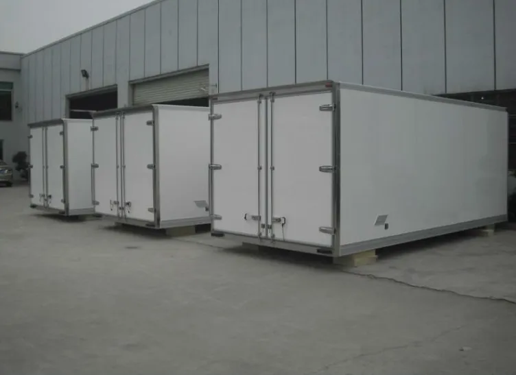 Small Refrigerated Truck Box Van Body 8ft to 32ft Customizable