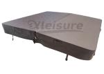 Vinyl Hot Tub Spa Covers Coffee Rectangle Acrylic Spa Topside Cover