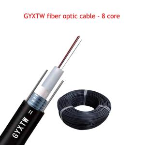 Wholesale GYXTW Central Tubular Metal Armoured Cable G652D SM MM steel tape for long distance communication and LAN from china suppliers