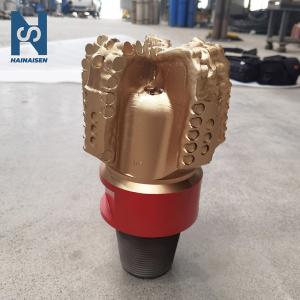 Wholesale Golden 5 Blade Polycrystalline Diamond Bit 75mm Oil Well Drill Head from china suppliers