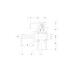 Customized Brass Gas Ball Valve Nickel Plated Gas Valve Handle Aluminium