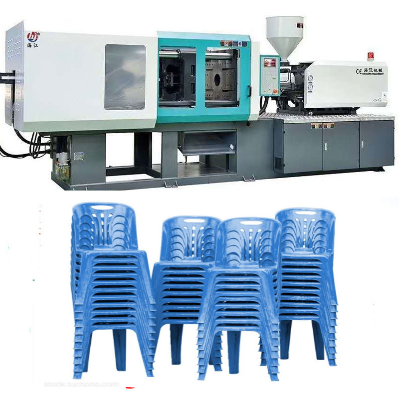 Electric PLC Controlled Chair Injection Moulding Machine Screw Diameter 25-80 Mm 3-4 Heating Zone
