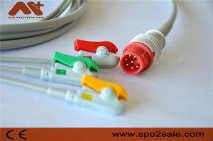 Wholesale Bionet BM3, BM3VET Compatible 3 Lead Direct-Connect ECG Cable from china suppliers