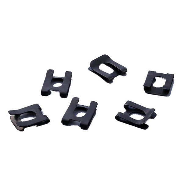 65 Manganese Steel Shaft DK Type Elastic Retaining Clip with Wedge Style and High Elasticity ANSI/ASME Standard in ZINC Finish