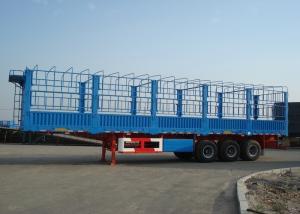Wholesale 40 ft 3 Axles 40T capacity Drop Side Platform Semi Trailer from china suppliers