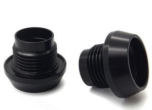 Wholesale Aluminum Alloy CNC Machining Car Parts Thread Cover Connecting Sleeve from china suppliers