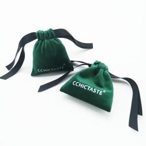 Wholesale 25x30cm Dark Green Velvet Pouch , HY Jewelry Srorage Bag from china suppliers