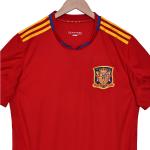 Spain Retro Jersey 2010 World Cup Home Football Jersey Classic Red and Yellow