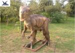 Vivid Moving Dinosaur Lawn Decorations Animatronic Handmade Withforeleg Movement