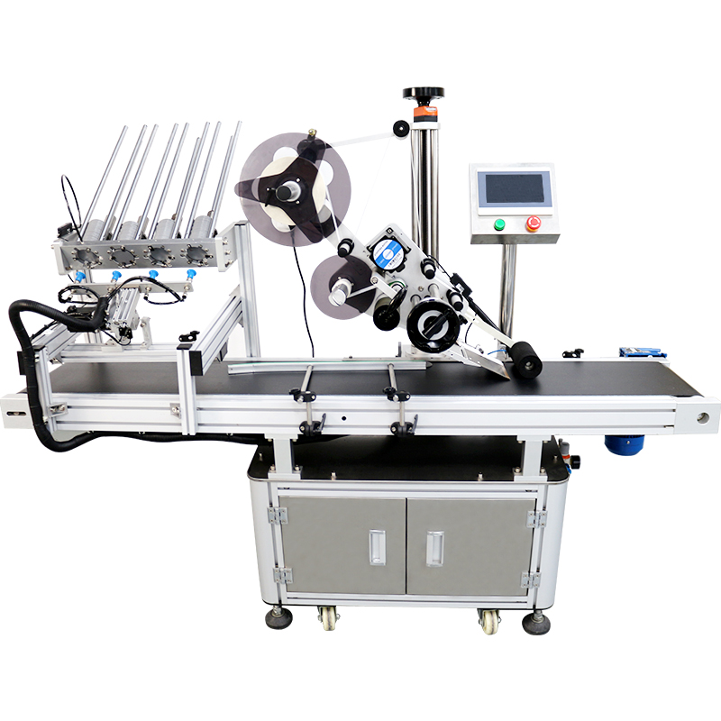 Cartons Packaging Type Automatic Feeder Label Applicator for 950x950x1550mm Pouch Cards