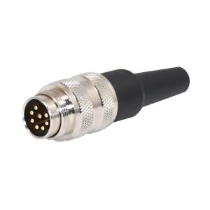 Wholesale RIGOAL PA66 M16 Male Straight Connector 6P Screw Assembly Shielded Connector from china suppliers