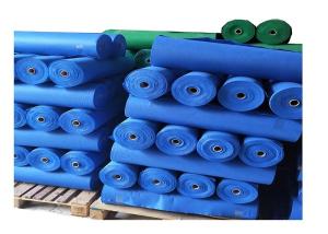 Wholesale Bright Luster Regenerated Polyester Fiber , Needle Punched Non Woven Fabric Roll from china suppliers